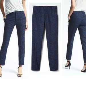 Banana Republic Ryan-Fit Camo Floral Pant Trousers
